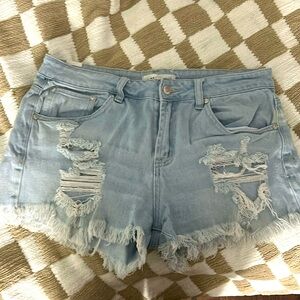 almost famous jean shorts,size 9